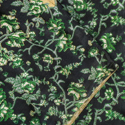 Sanskriti Vintage Gajji Butter Soft Pure Silk Saree Floral Print  6+YD Sari