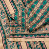 Sanskriti Vintage Printed Gajji Butter Soft Pure Silk Swastik Sarees 7+YD Sari