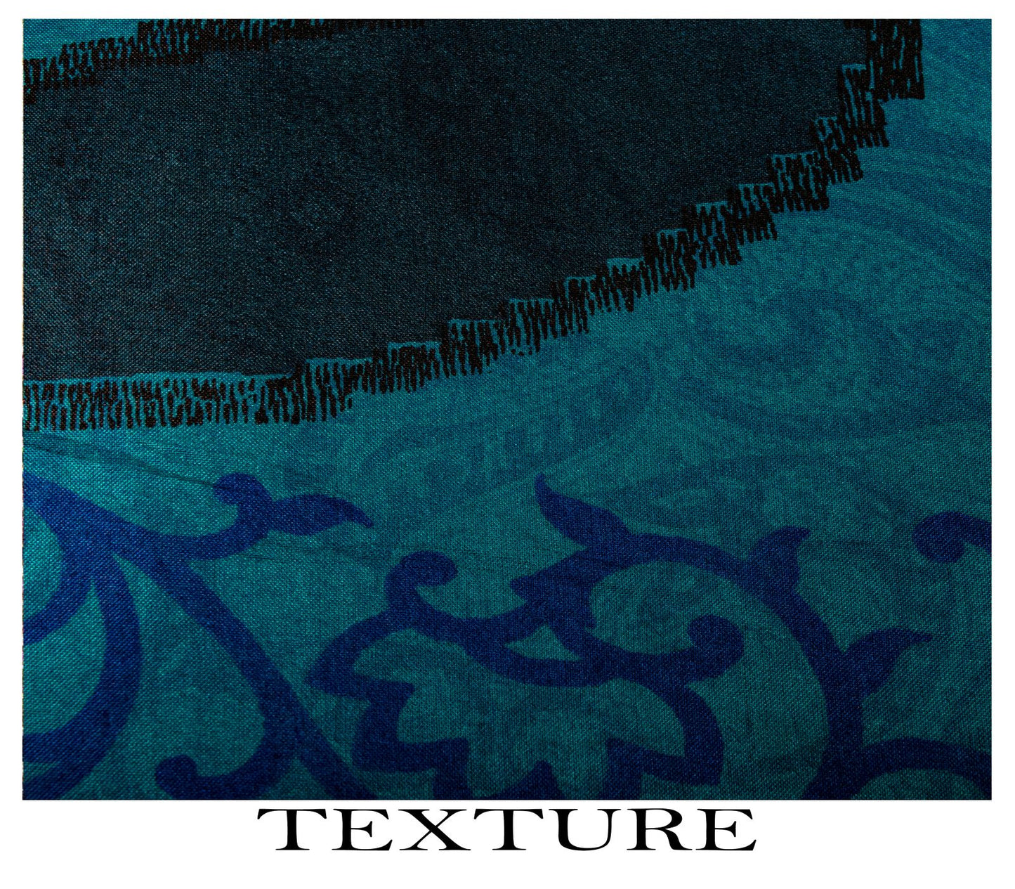 Sanskriti Vintage Blue Pure Silk Saree Paisley Printed Craft Fabric Sari 6+Yard