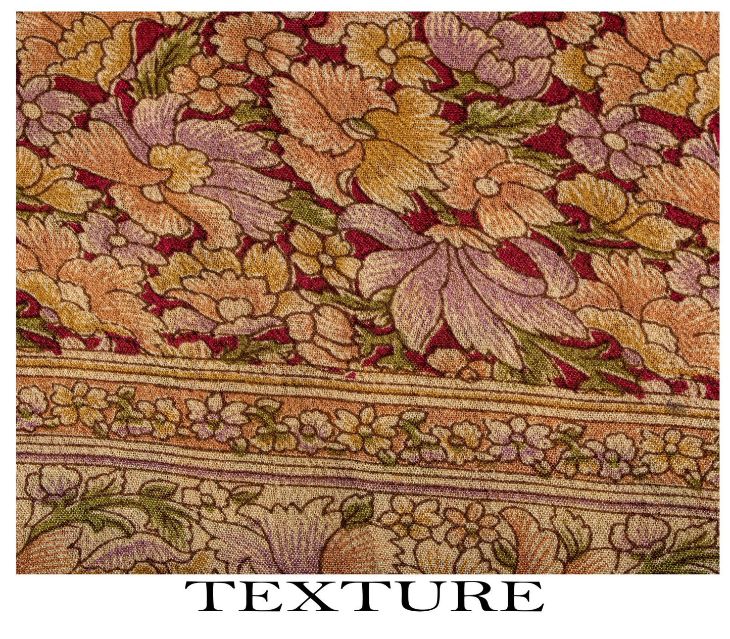 Sanskriti Vintage Saree Pink Soft 100% Pure Silk Floral Print Sari 6+Yd Fabric