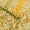 Sanskriti Vintage Sarees Multi Mukesh Printed Pure Crepe Silk Sari Craft Sustainable Fabric