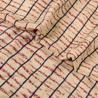 Sanskriti Vintage Sarees Indian Multi Pure Crepe Silk Printed Sari Craft Sustainable Fabric