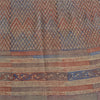 Sanskriti Vintage Sarees Indian Multi Pure Crepe Silk Printed Sari Craft Sustainable Fabric
