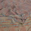 Sanskriti Vintage Sarees Indian Multi Pure Crepe Silk Printed Sari Craft Sustainable Fabric