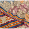 Sanskriti Vintage Sarees Indian Multi Pure Crepe Silk Printed Sari Craft Sustainable Fabric