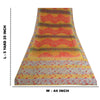 Sanskriti Vintage Sarees Multi 100% Pure Crepe Silk Printed Sari Craft Sustainable Fabric