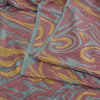 Sanskriti Vintage Sarees Mauve Pure Crepe Silk Abstract Print Sari Craft Sustainable Fabric