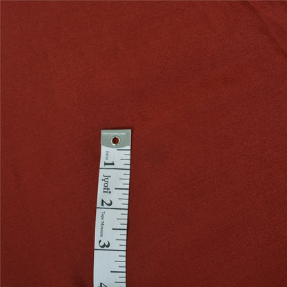 Sanskriti Vintage Sarees Red Pure Crepe Silk Hand Beaded Woven Sari Craft Sustainable Fabric