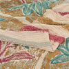 Sanskriti Vintage Sarees Ivory Pure Crepe Silk Printed Sari Floral Craft Sustainable Fabric