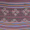 Sanskriti Vintage Sarees Mauve Pure Crepe Silk Printed Sari 5yd Craft Sustainable Fabric