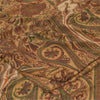 Sanskriti Vintage Sarees Brown 100%Pure Crepe Silk Printed Sari 5yd Craft Sustainable Fabric