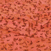 Sanskriti Vintage Sarees Peach Pure Crepe Silk Printed Sari 5+yd Craft Sustainable Fabric