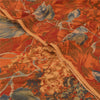Sanskriti Vintage Sarees Multi Pure Crepe Silk Printed Sari 5+yd Craft Sustainable Fabric