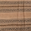 Sanskriti Vintage Sarees Peach Pure Crepe Silk Printed Sari 5+yd Craft Sustainable Fabric