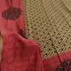 Sanskriti Vintage Sarees Multi Pure Crepe Silk Printed Sari 5+yd Craft Sustainable Fabric