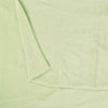Sanskriti Vintage Sarees Pastel-Green Pure Crepe Solid Sari 5+yd Craft Sustainable Fabric