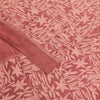 Sanskriti Vintage Sarees Pink Pure Crepe Silk Printed Sari 5+yd Craft Fabric