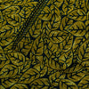 Sanskriti Vintage Soft Green 100% Pure Crepe Silk Sari Leaf Printed Saree 5.5Yd