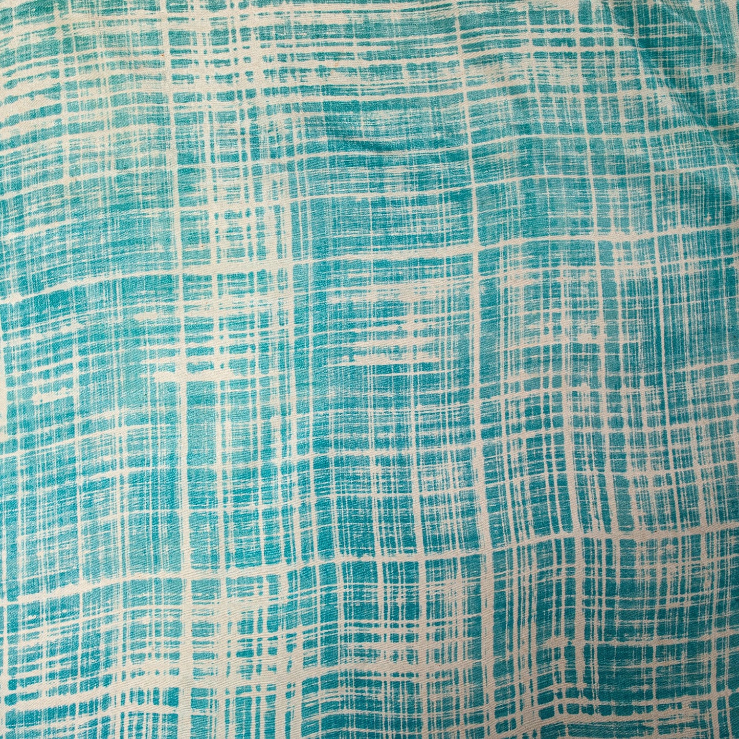 Sanskriti Vintage Soft Blue Pure Crepe Sari Floral Geometric Printed Saree 6+Yd