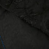 Sanskriti Vintage Black Pure Crepe Silk Sari Hand Embroidery Sequins Saree 5.5YD