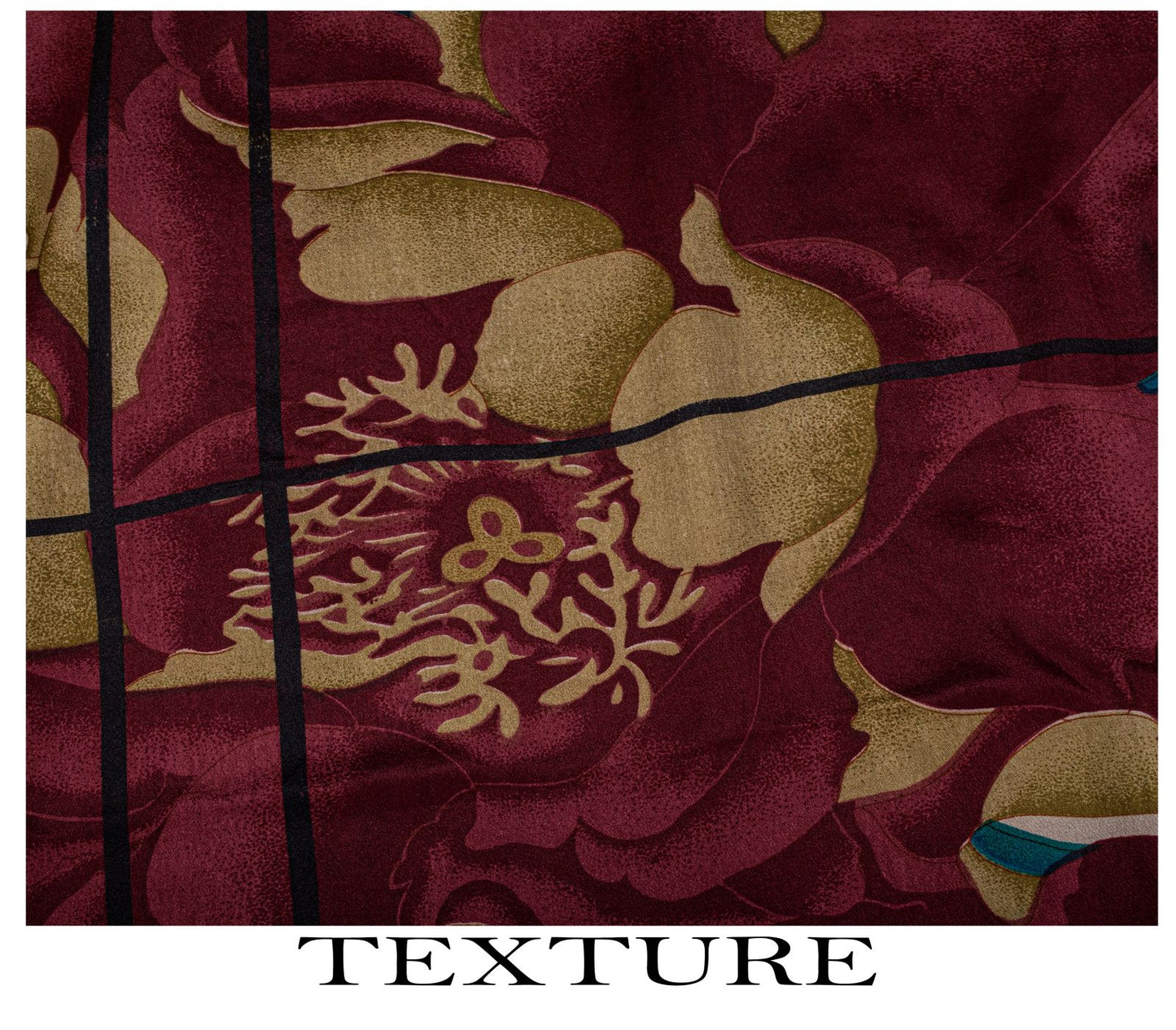 Sanskriti Vintage Saree Black Pure Crepe Digital Print Sari 5.5Yard Craft Fabric