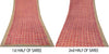 Sanskriti Vintage Red Soft Pure Crepe Sari Digital Printed Gota Lace Saree 5+Yd