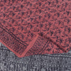 Sanskriti Vintage Blue-Pink Pure Crepe Silk Sari Hand Block Printed Saree 5.5Yd