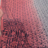 Sanskriti Vintage Blue-Pink Pure Crepe Silk Sari Hand Block Printed Saree 5.5Yd