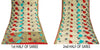 Sanskriti Vintage Saree Peach Pure Crepe Floral Digital Print Sari 5.5+Yd Fabric