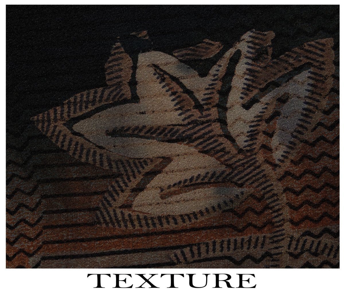 Sanskriti Vintage Saree Black Pure Crepe Floral Print Sari 5.5+Yard Craft Fabric