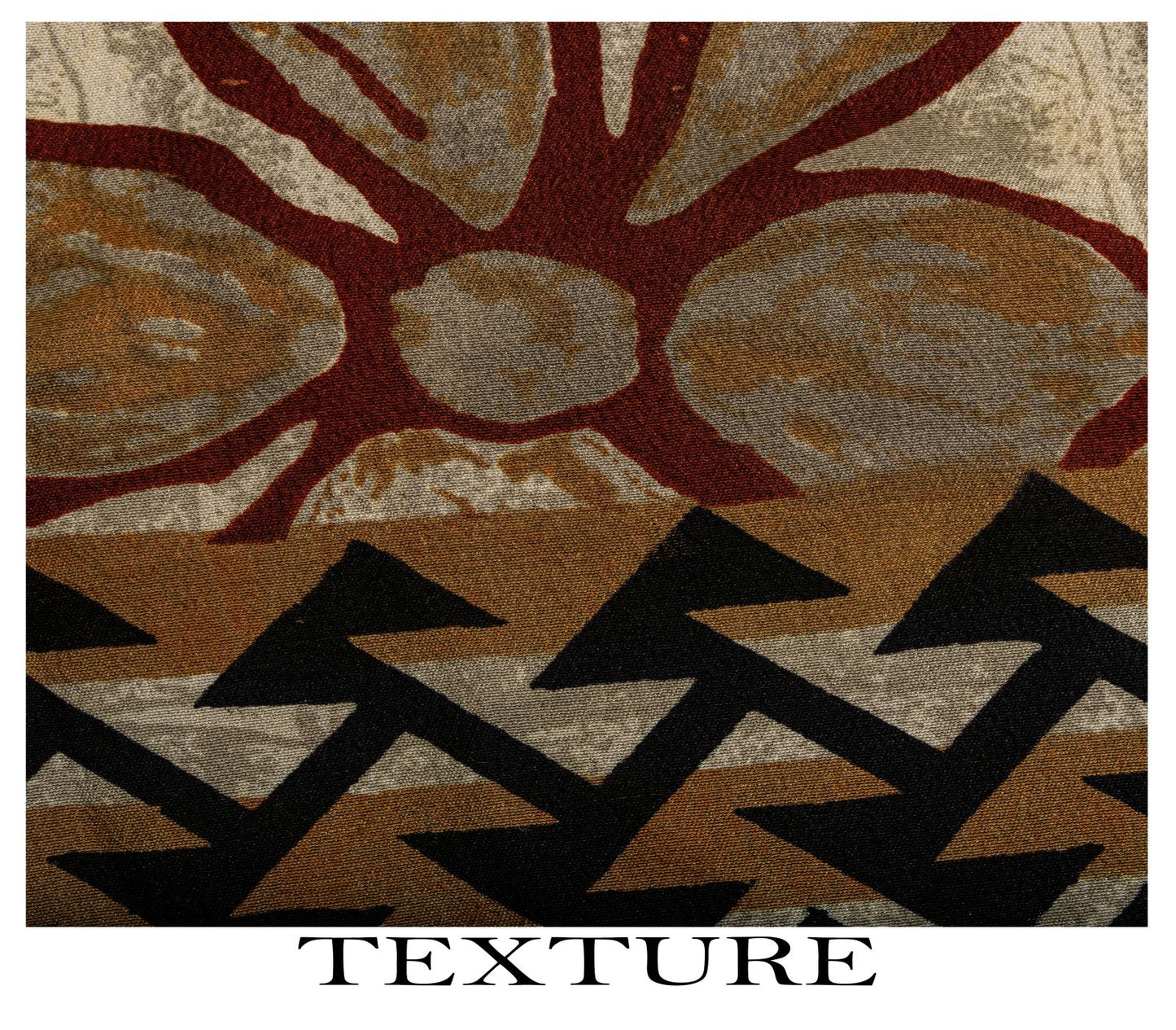 Sanskriti Vintage Saree Brown 100% Pure Crepe Floral Print Sari 5.5+Yard Fabric