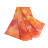 Sanskriti Vintage Red Sarees Blend Georgette Digital Printed Sari Craft Fabric