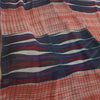 Sanskriti Vintage Printed Georgette Silk Sari: Multicolor Indian Craft Fabric (5 Yd) Bohemian Fabric For Dressmaking,Upcyclers
