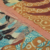 Sanskriti Vintage Multi Pure Georgette Silk Sarees Printed Sari 5yd Craft Fabric