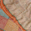 Sanskriti Vintage Multi Sarees Printed Pure Georgette Silk Sari 5yd Craft Sustainable Fabric