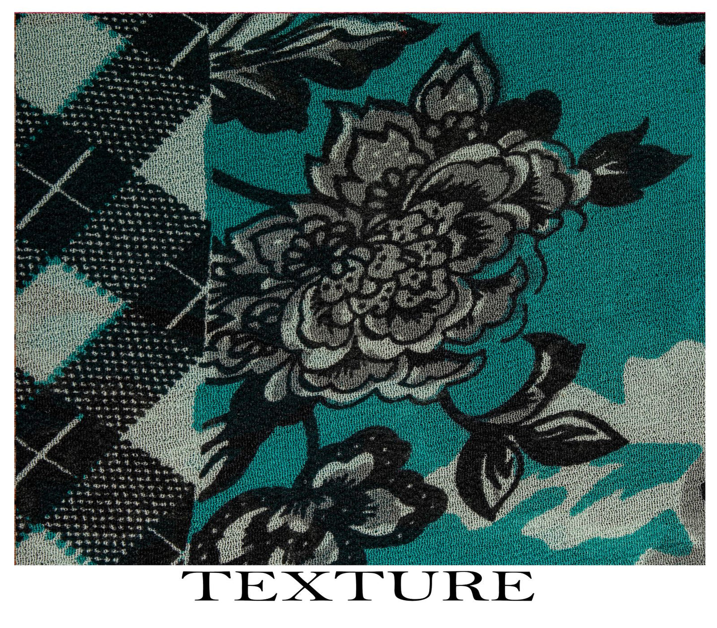 Sanskriti Vintage Saree Blue Pure Georgette Floral Geometric Printed Sari Fabric