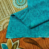 Sanskriti Vintage Sarees Multi Pure Georgette Silk Printed Sari 5yd Craft Sustainable Fabric
