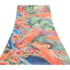 Sanskriti Vintage Sarees Multi Digital Printed Georgette Sari Soft Craft Sustainable Fabric
