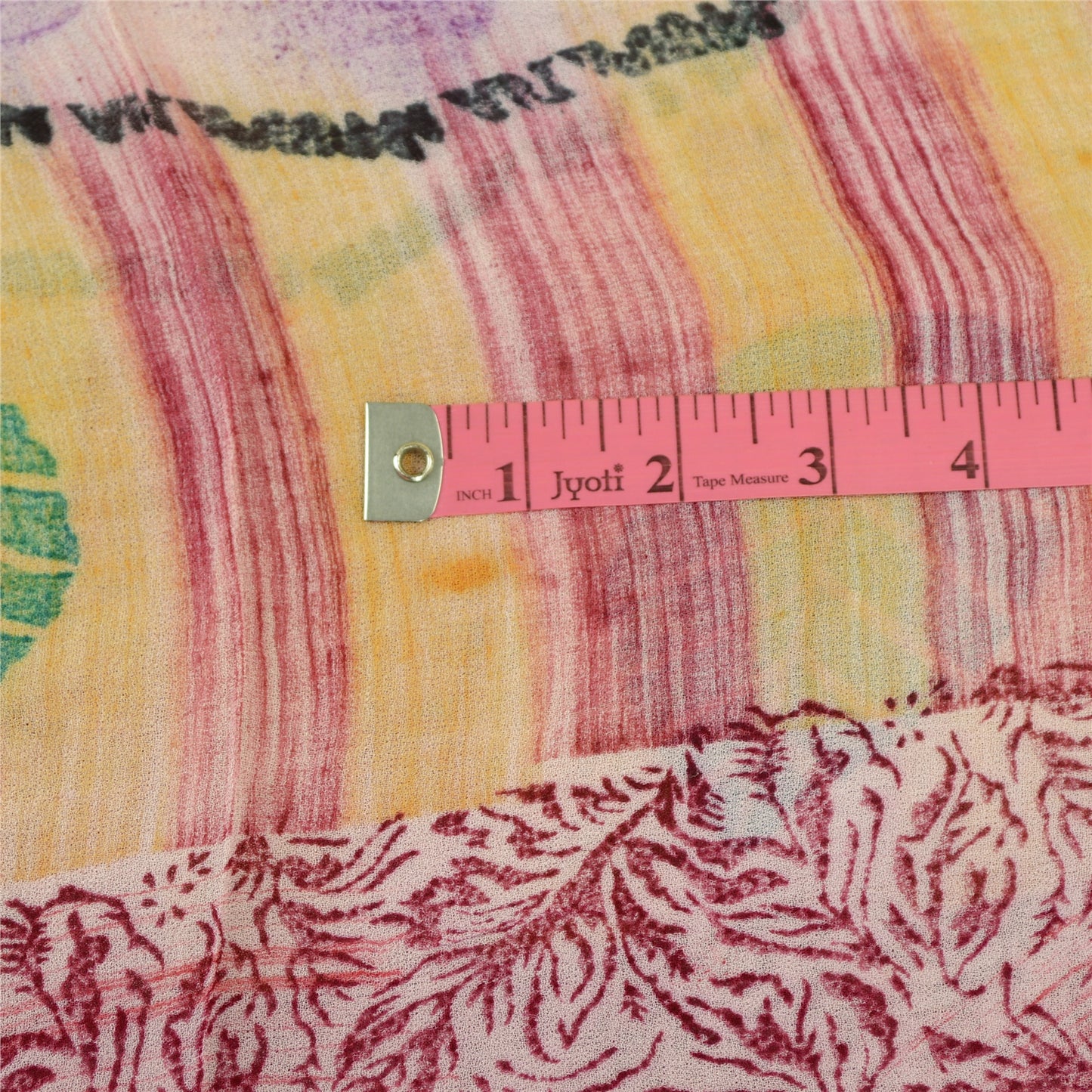 Sanskriti Vintage Sarees Purple Blend Georgette Printed Sari Soft Craft Sustainable Fabric