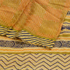 Sanskriti Vintage Sarees Indian Multi Blend Georgette Printed Sari Craft Sustainable Fabric