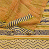 Sanskriti Vintage Sarees Indian Multi Blend Georgette Printed Sari Craft Sustainable Fabric