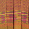 Sanskriti Vintage Saree Multi Pure Georgette Silk Printed Sari 5yd Craft Sustainable Fabric