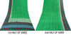 Sanskriti Vintage Sarees Green Pure Georgette Silk Printed Sari 5YD Craft Sustainable Fabric