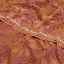 Load image into Gallery viewer, Sanskriti Vintage Sarees Multicolor Pure Georgette Silk Print Sari Craft Fabric
