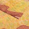 Sanskriti Vintage Sarees Multi Pure Georgette Silk Printed Sari Craft Sustainable Fabric