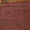 Sanskriti Vintage Sarees Dark Red Pure Georgette Silk Printed Sari Craft Sustainable Fabric