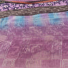 Sanskriti Vintage Sarees Multi Pure Georgette Silk Printed Sari Craft Sustainable Fabric