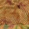 Sanskriti Vintage Sarees Multi Pure Georgette Silk Printed Sari 5yd Craft Sustainable Fabric