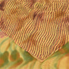 Sanskriti Vintage Sarees Multi Pure Georgette Silk Printed Sari 5yd Craft Sustainable Fabric