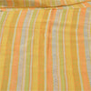 Sanskriti Vintage Sarees Multi Pure Georgette Silk Printed Sari 5yd Craft Sustainable Fabric